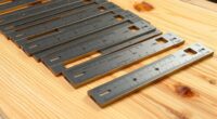 top carpenter squares with scribe holes