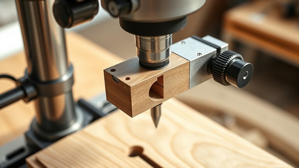 top drill press mortising attachments