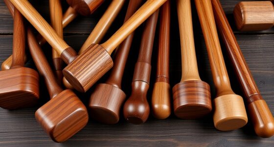 top heavy duty wooden mallets
