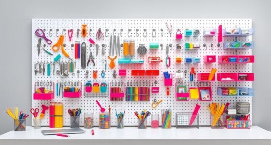 top pegboard kits with accessories