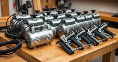 top portable nail gun compressors