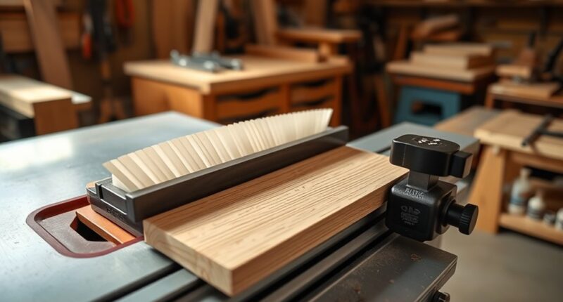 top router table featherboards