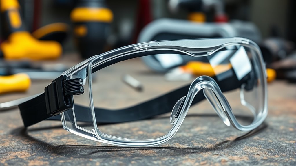 top safety goggles with magnification