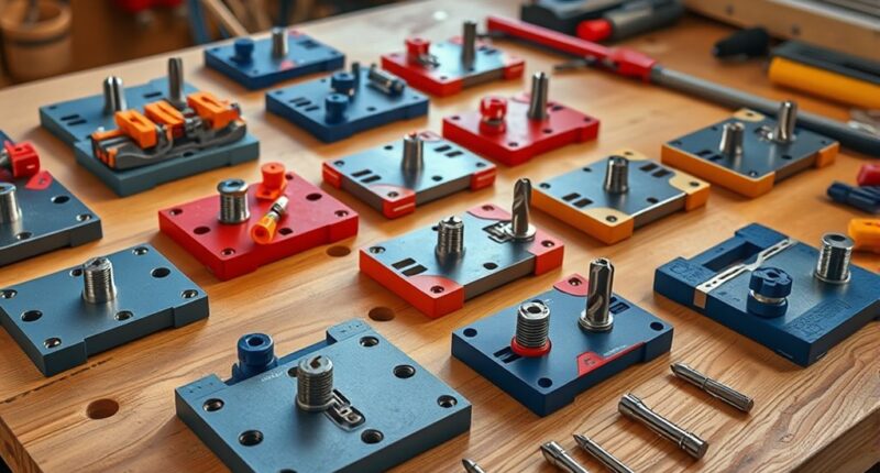 top self centering dowel jigs