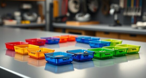 top small magnetic parts trays