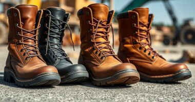 top steel toe work boots
