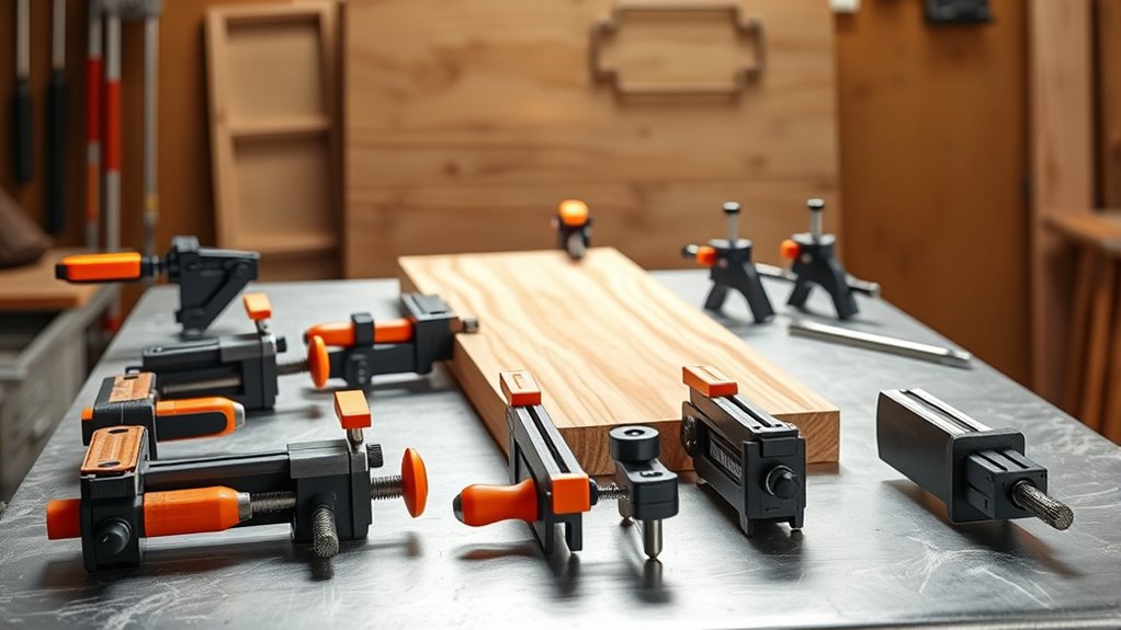 top track saw clamps