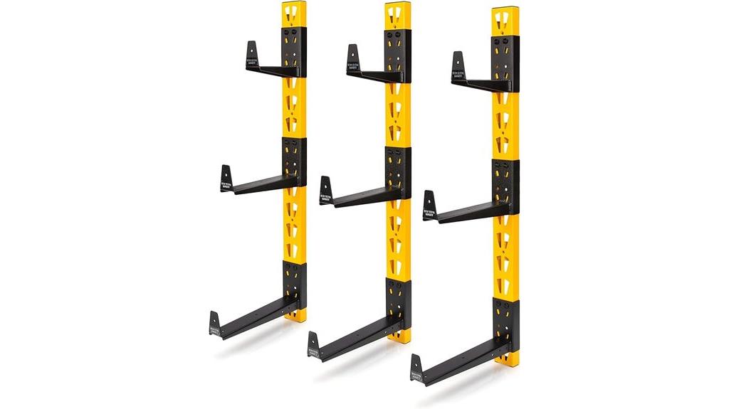 wall mounted storage rack