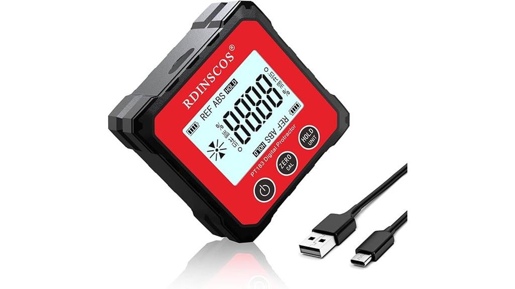 wireless magnetic angle gauge