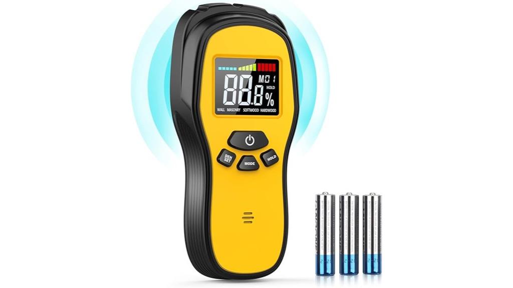 wireless wood moisture detector