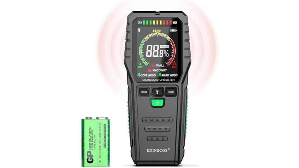 wireless wood moisture detector