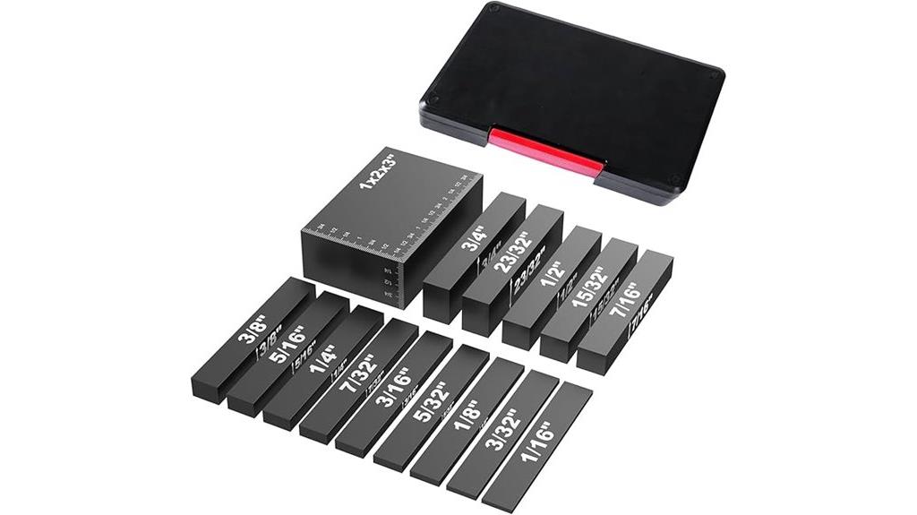woodworking aluminum height gauge