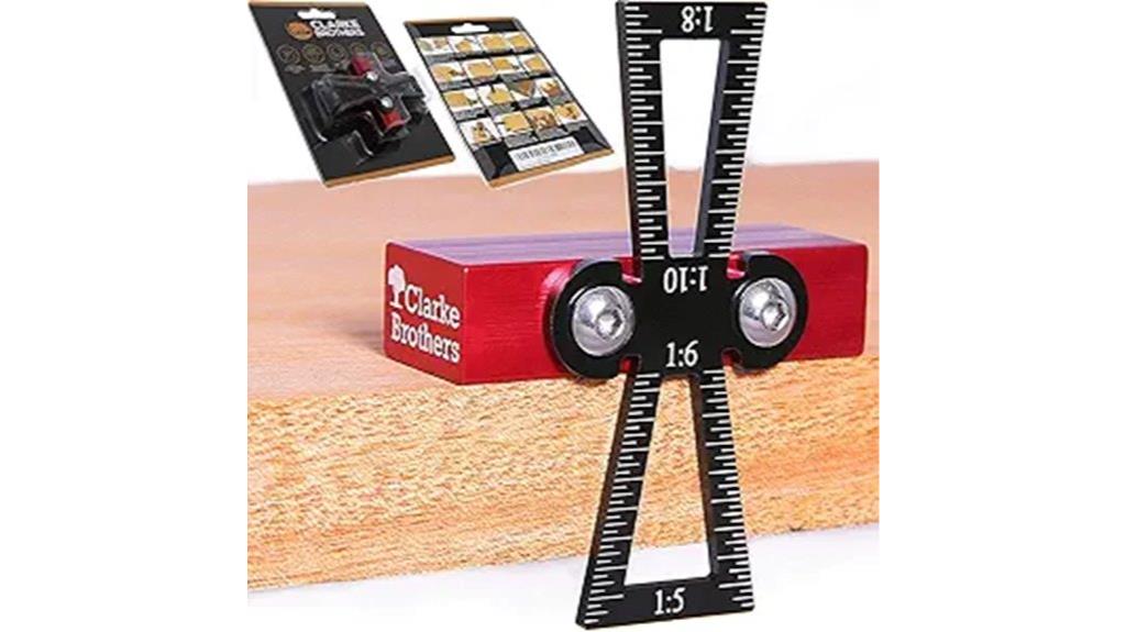 woodworking dovetail slope tool