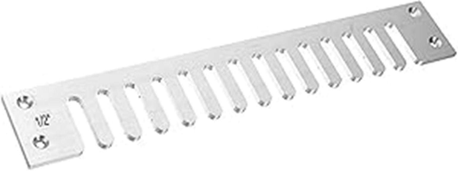 woodworking dovetail template silver