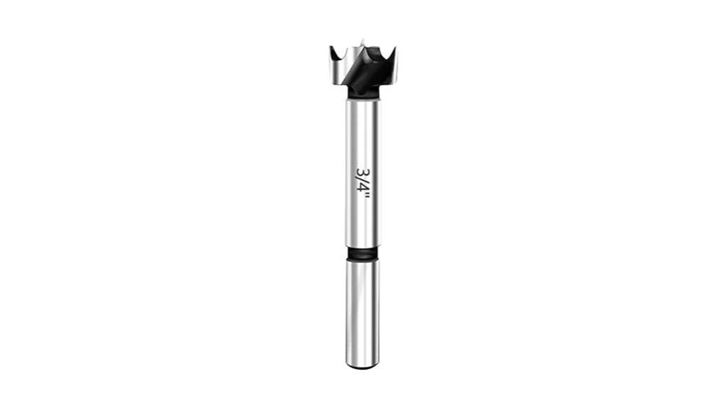 woodworking drill bit size