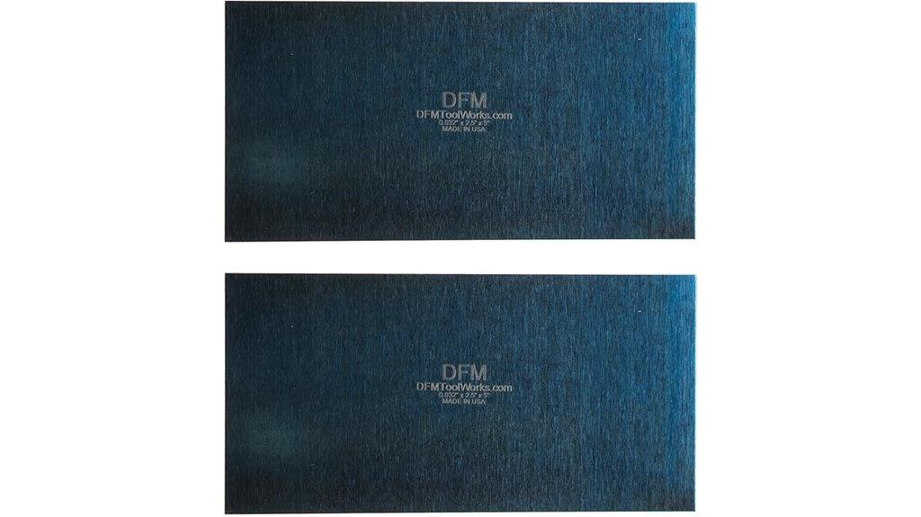 woodworking rectangle card scraper