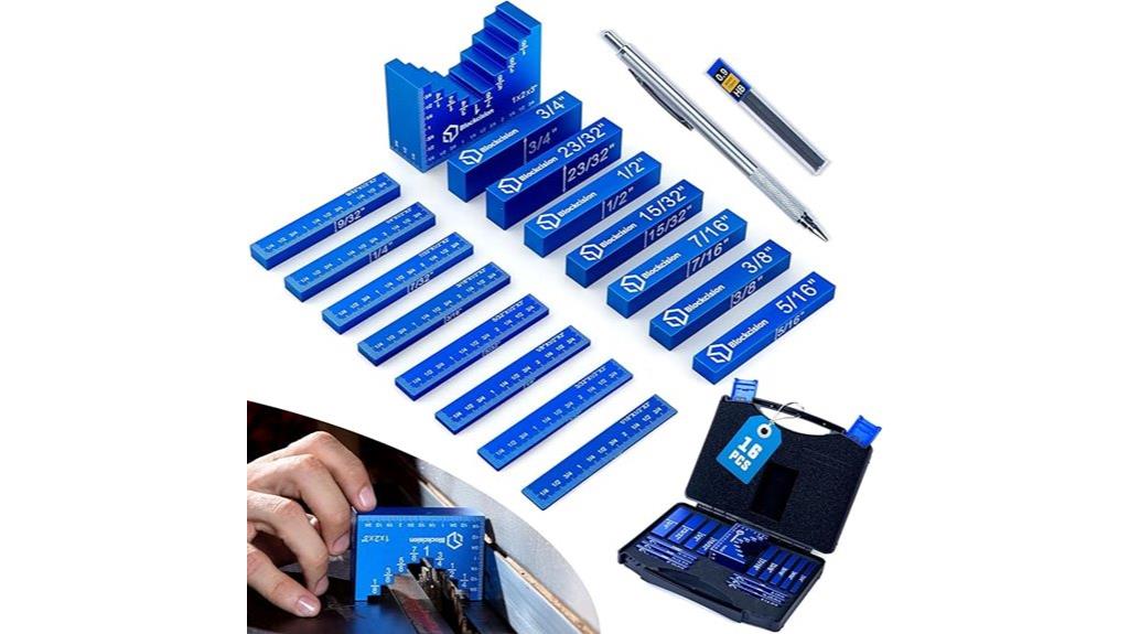woodworking tools 16 piece block