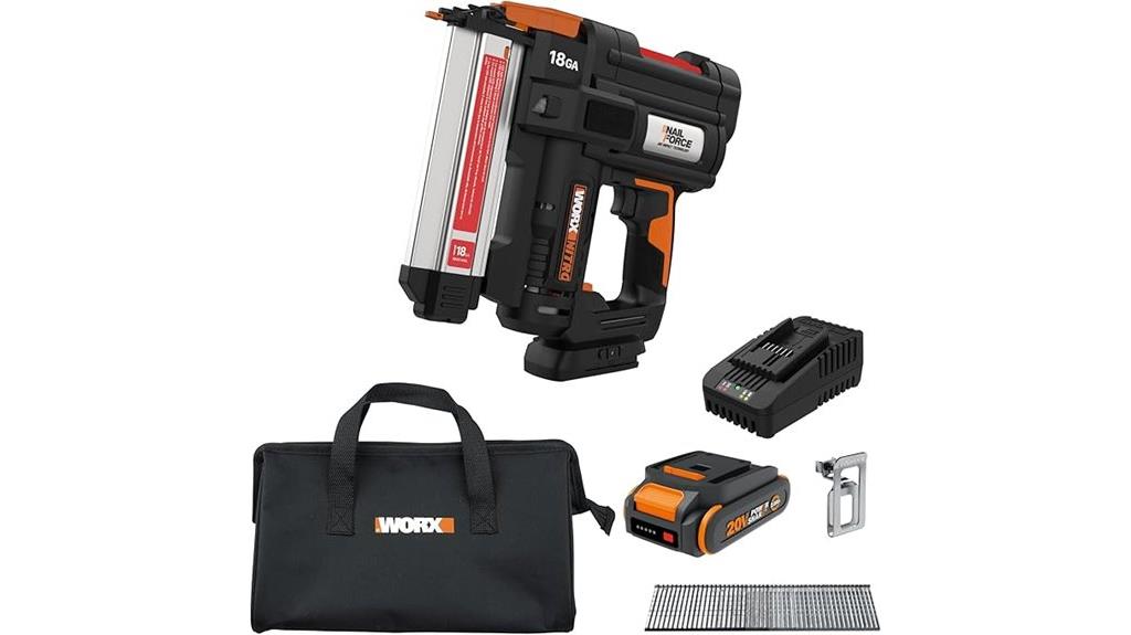 worx nitro 20v brad nailer