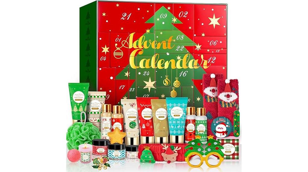 24 day skincare gift countdown