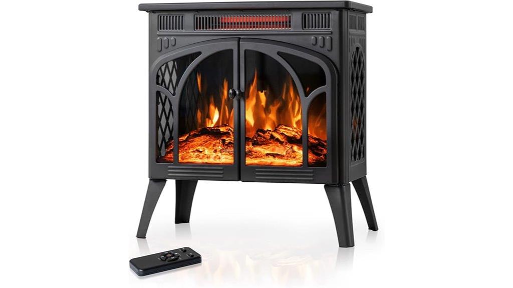24 inch adjustable electric fireplace