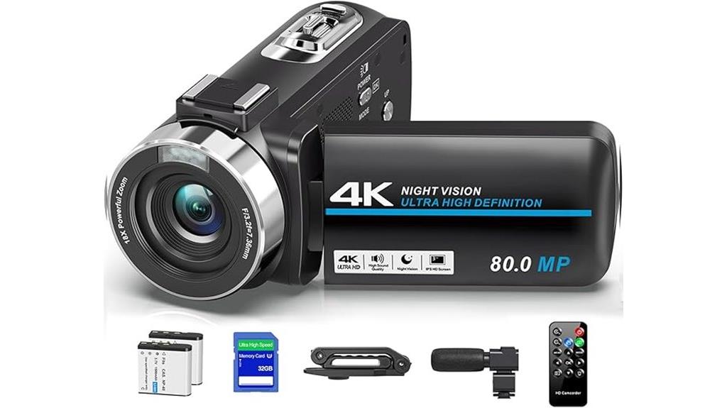 4k vlogging camera kit