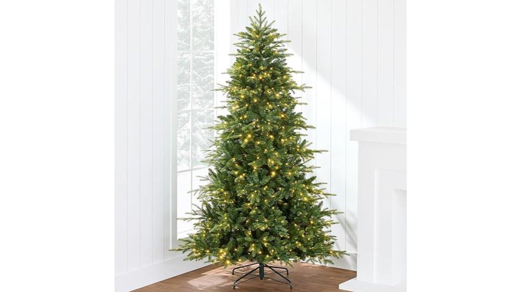 7 5ft pre lit christmas tree