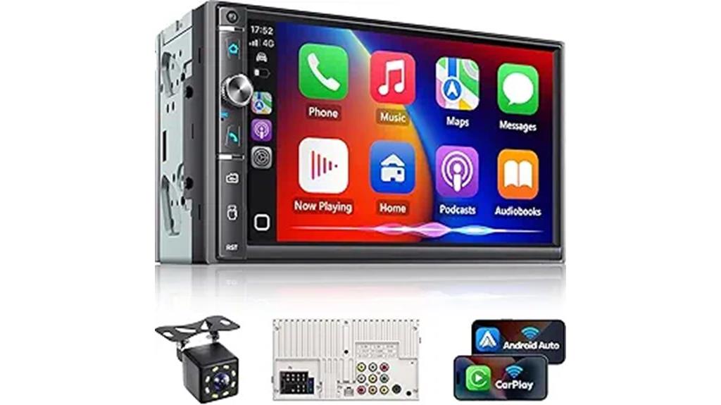 7 inch touchscreen car stereo