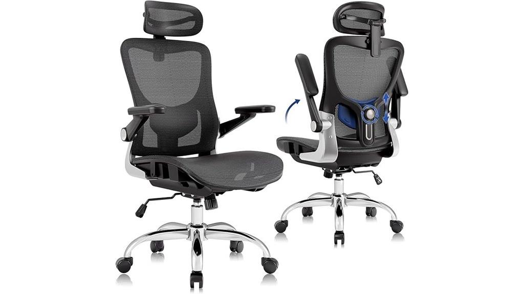 adjustable mesh office chair