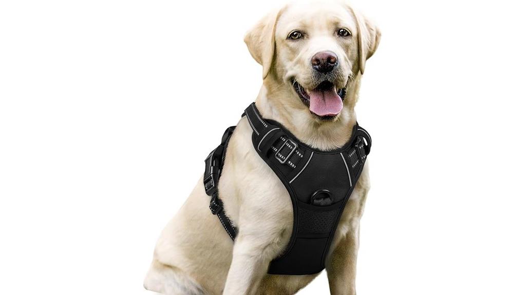 adjustable reflective oxford harness