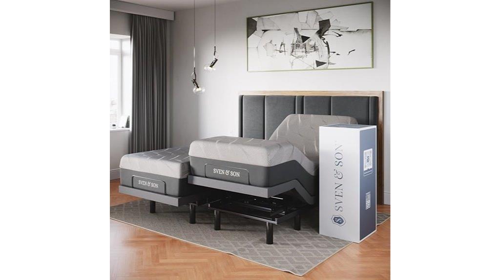 adjustable split king bed