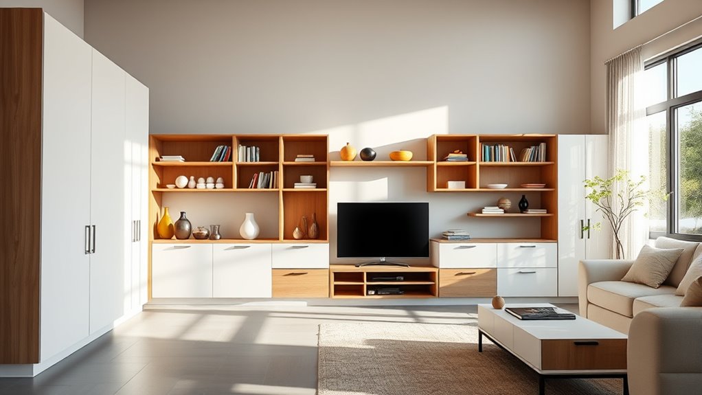 adjustable storage for families