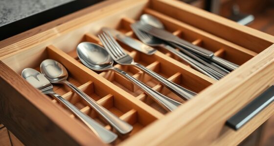 adjustable utensil drawer dividers