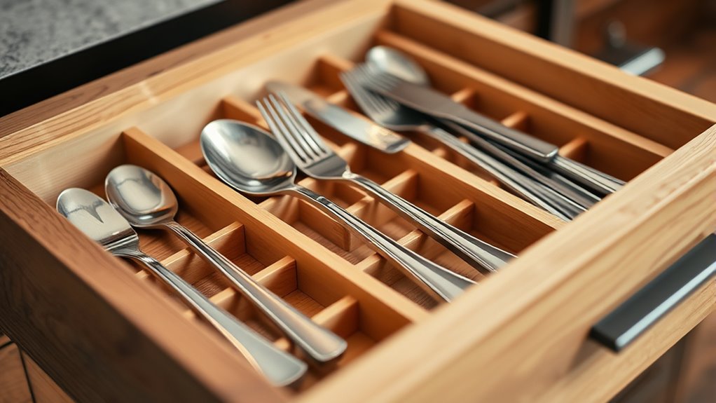 adjustable utensil drawer dividers