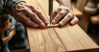 aligning and drilling dowels