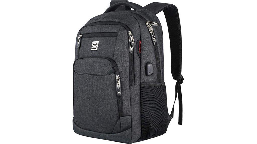 anti theft laptop travel backpack
