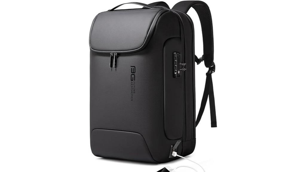 anti theft usb backpack