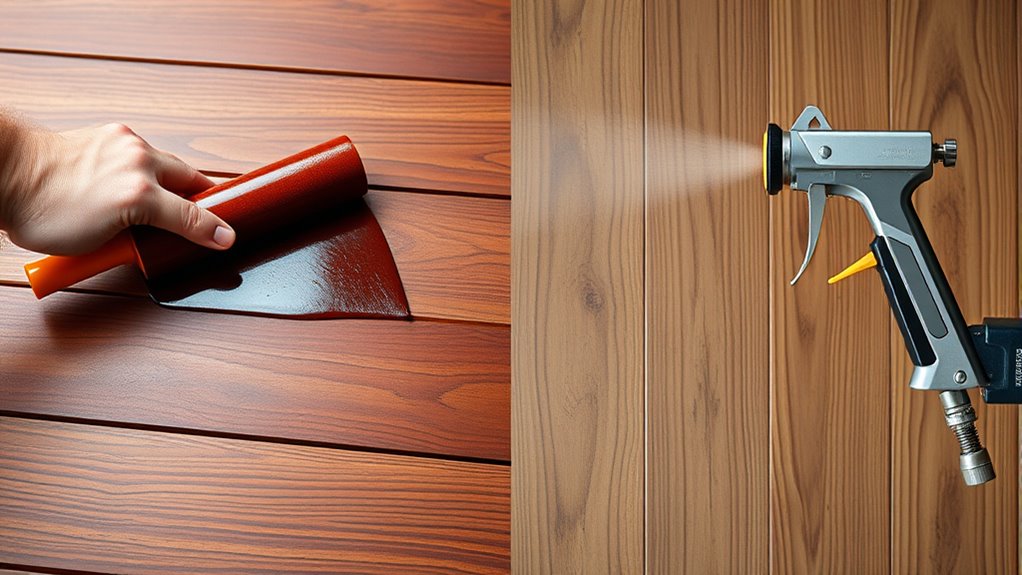 application methods for woodwork