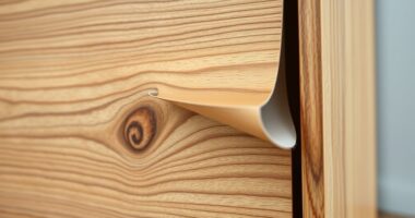 apply wood veneer easily