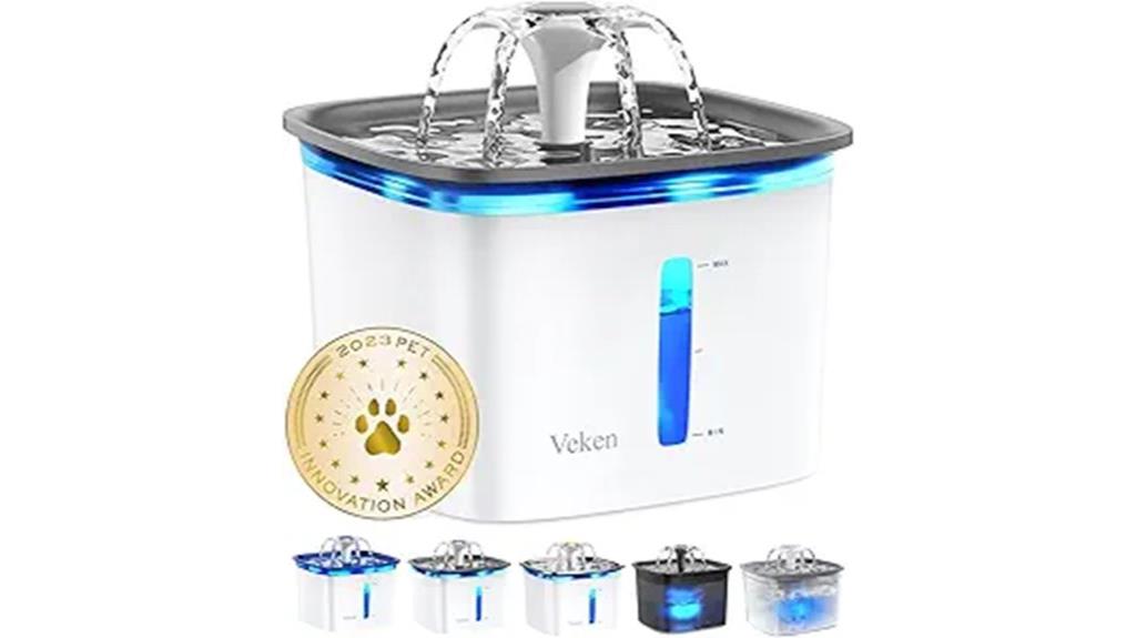 automatic pet water fountain