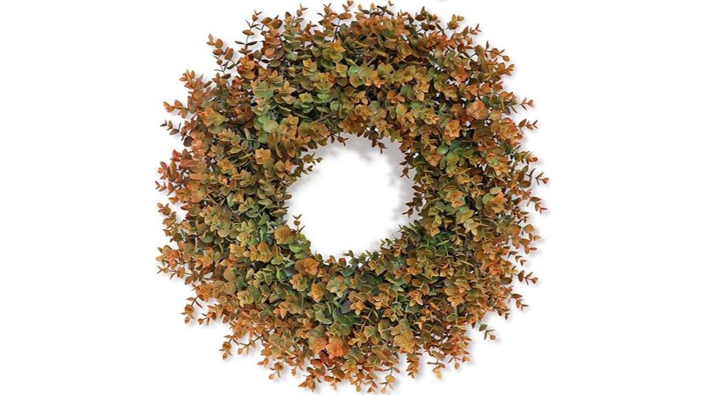 autumn door wreath decor