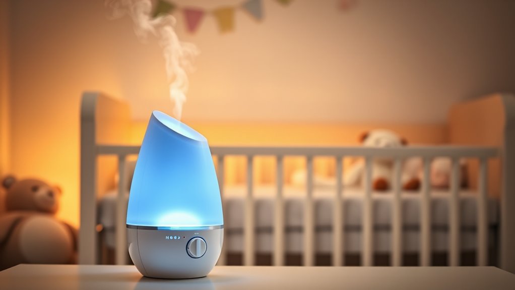 baby room humidifiers with lights