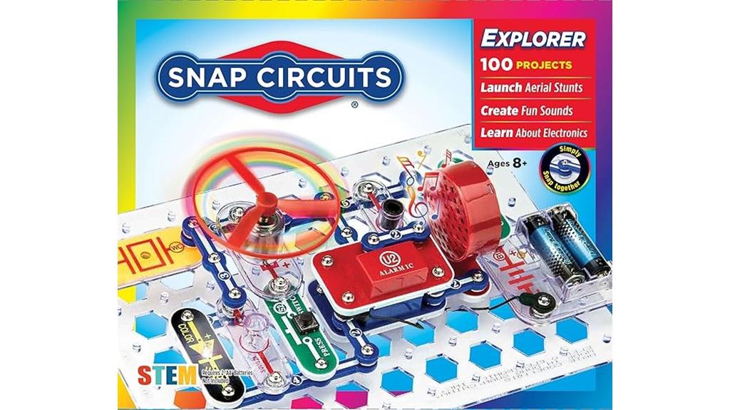 beginner electronics building set