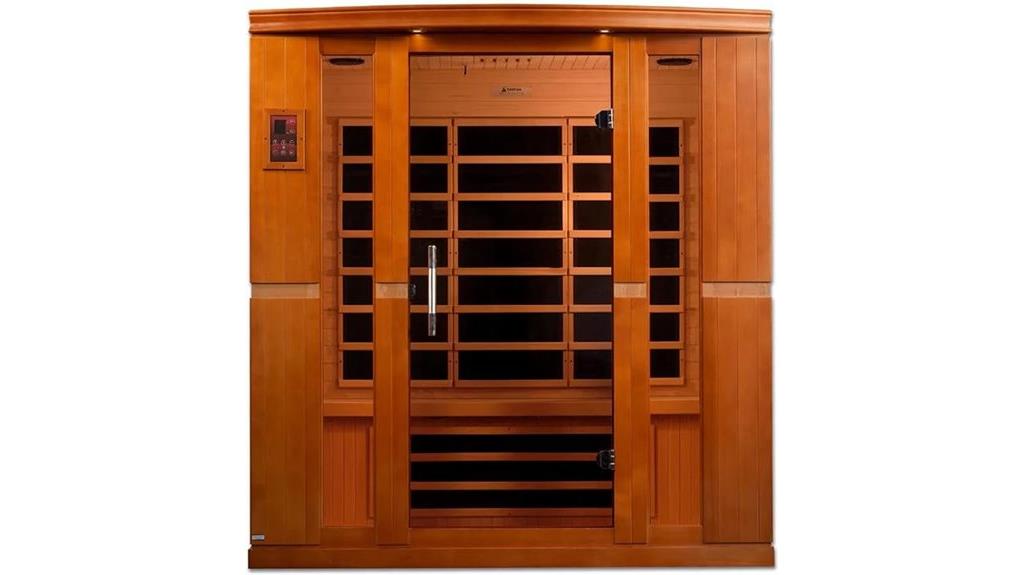 bergamo 4 person infrared sauna