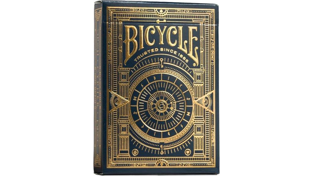 black bicycle playing cards