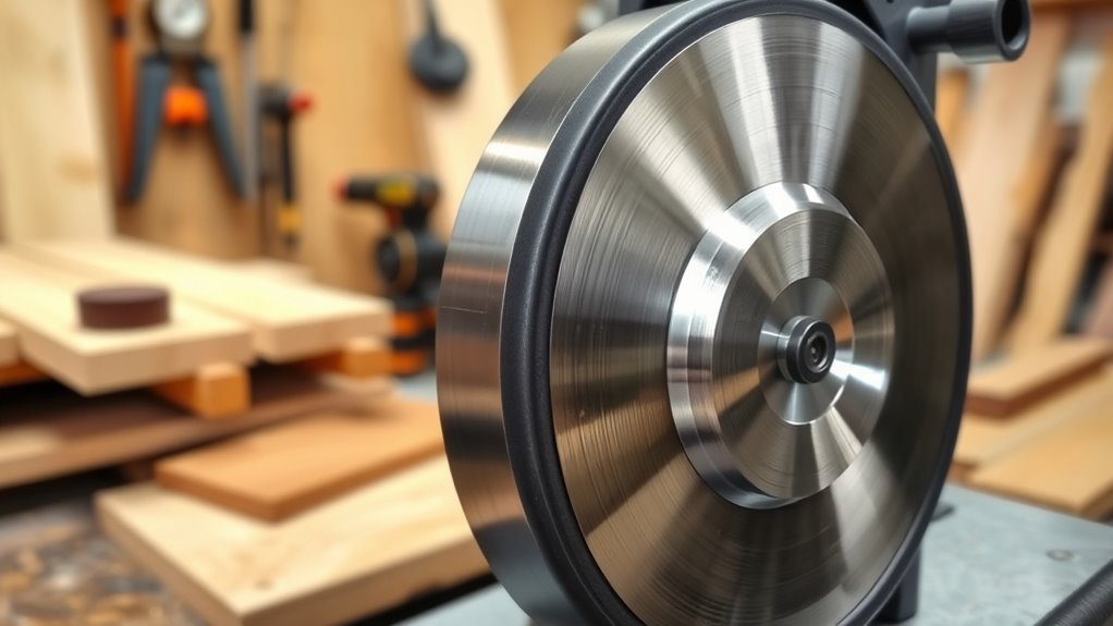 blade wheel tension alignment