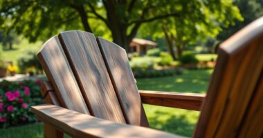 building comfortable outdoor seating