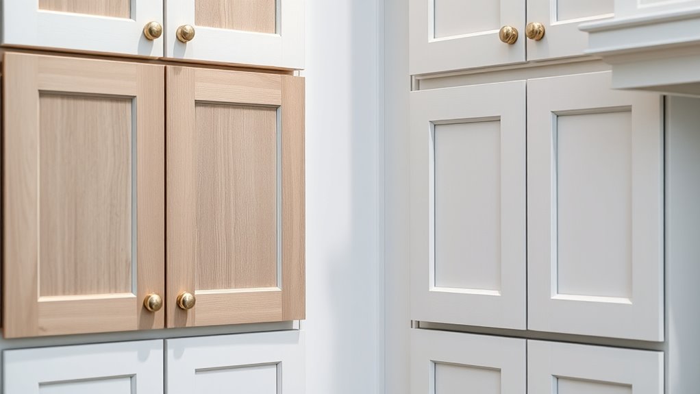 cabinet types and hinges