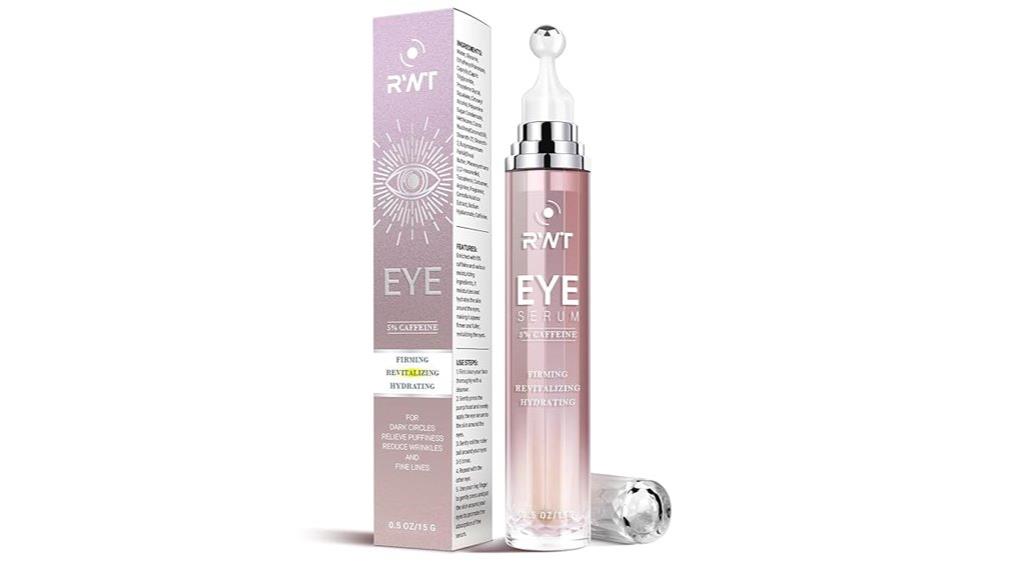 caffeine eye cream serum