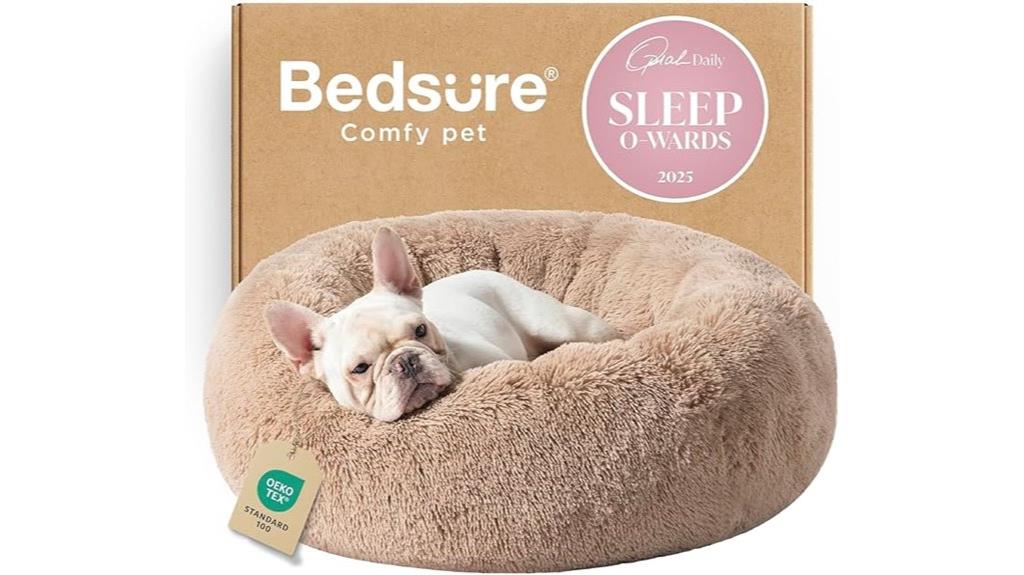 calming washable anti slip bed
