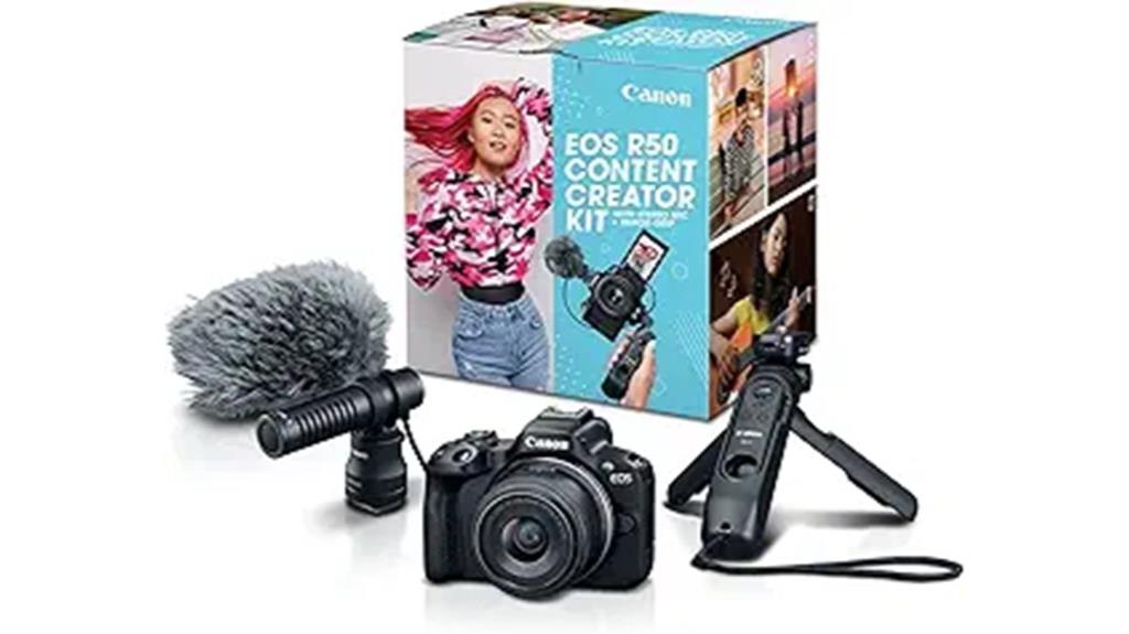 canon vlogging camera kit